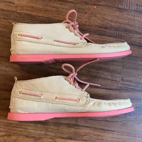 Sperry top sider ankle loafers leather size 10M - Picture 9 of 9